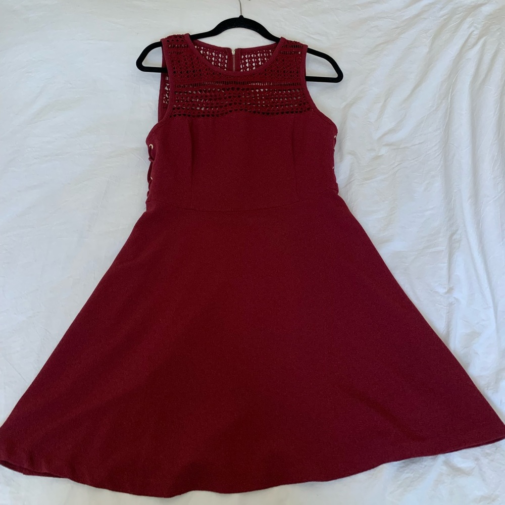 Maroon Dynamite Dress